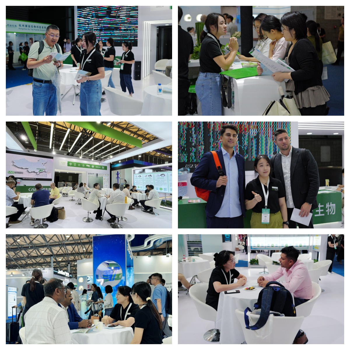 古特生物 現場接待重要客戶